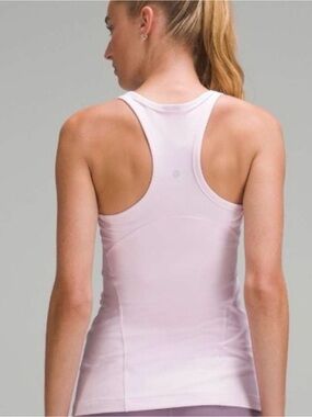 lululemon athletica Light Pink Racerback Tank Top